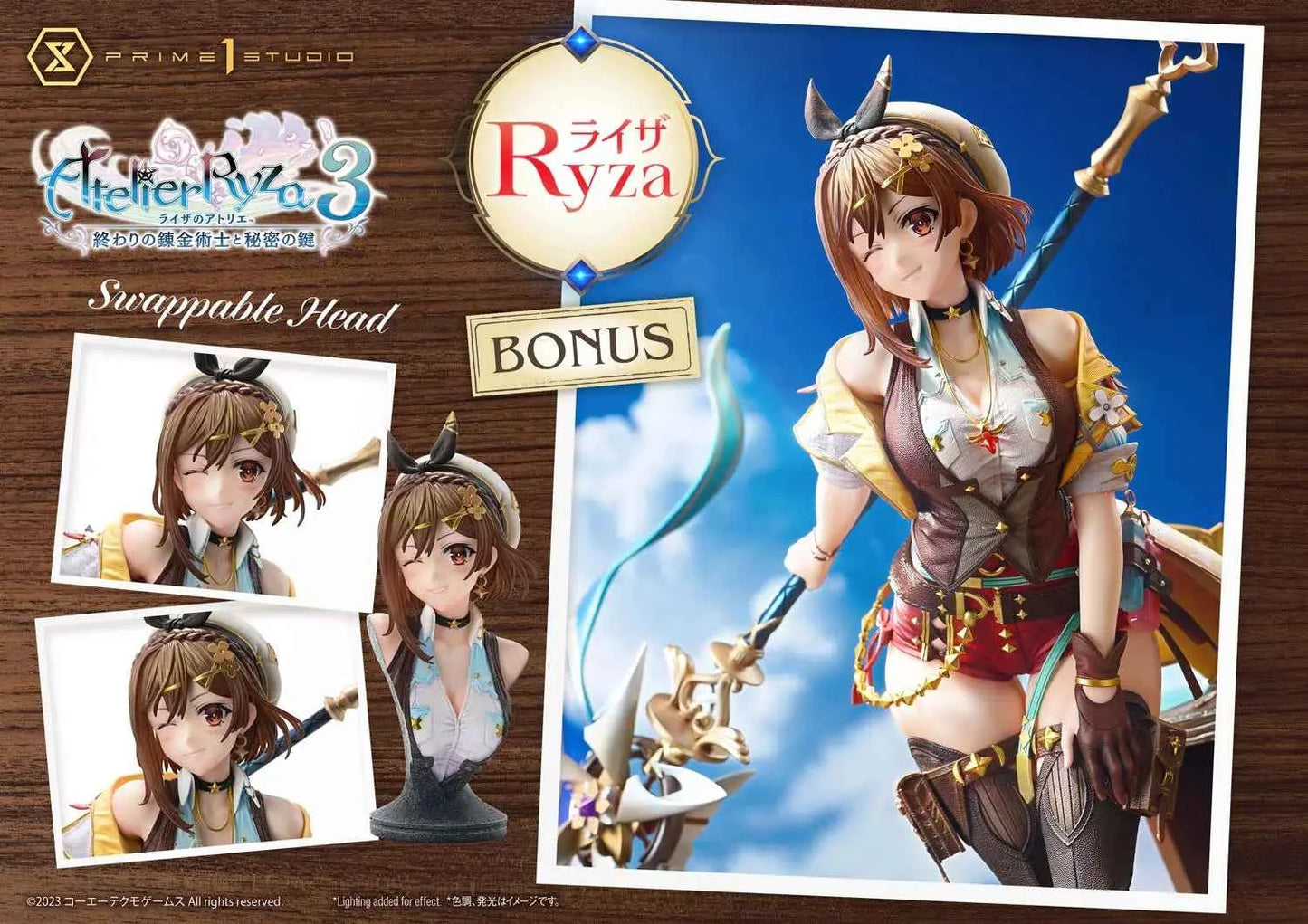 Atelier Ryza 3: Alchemist of the End & the Secret Key Prime 1 Studio yza (Lysaline Stout) UPMAR3-01 UPMAR3-01UT UPMAR3-01UTS Licensed Resin Statue