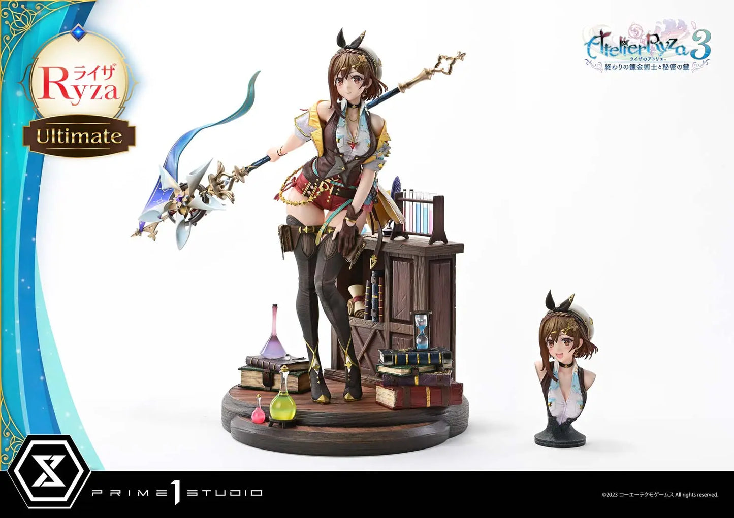 Atelier Ryza 3: Alchemist of the End & the Secret Key Prime 1 Studio Ryza (Lysaline Stout) UPMAR3-01 UPMAR3-01UT UPMAR3-01UTS 1/4 Licensed Resin Statue