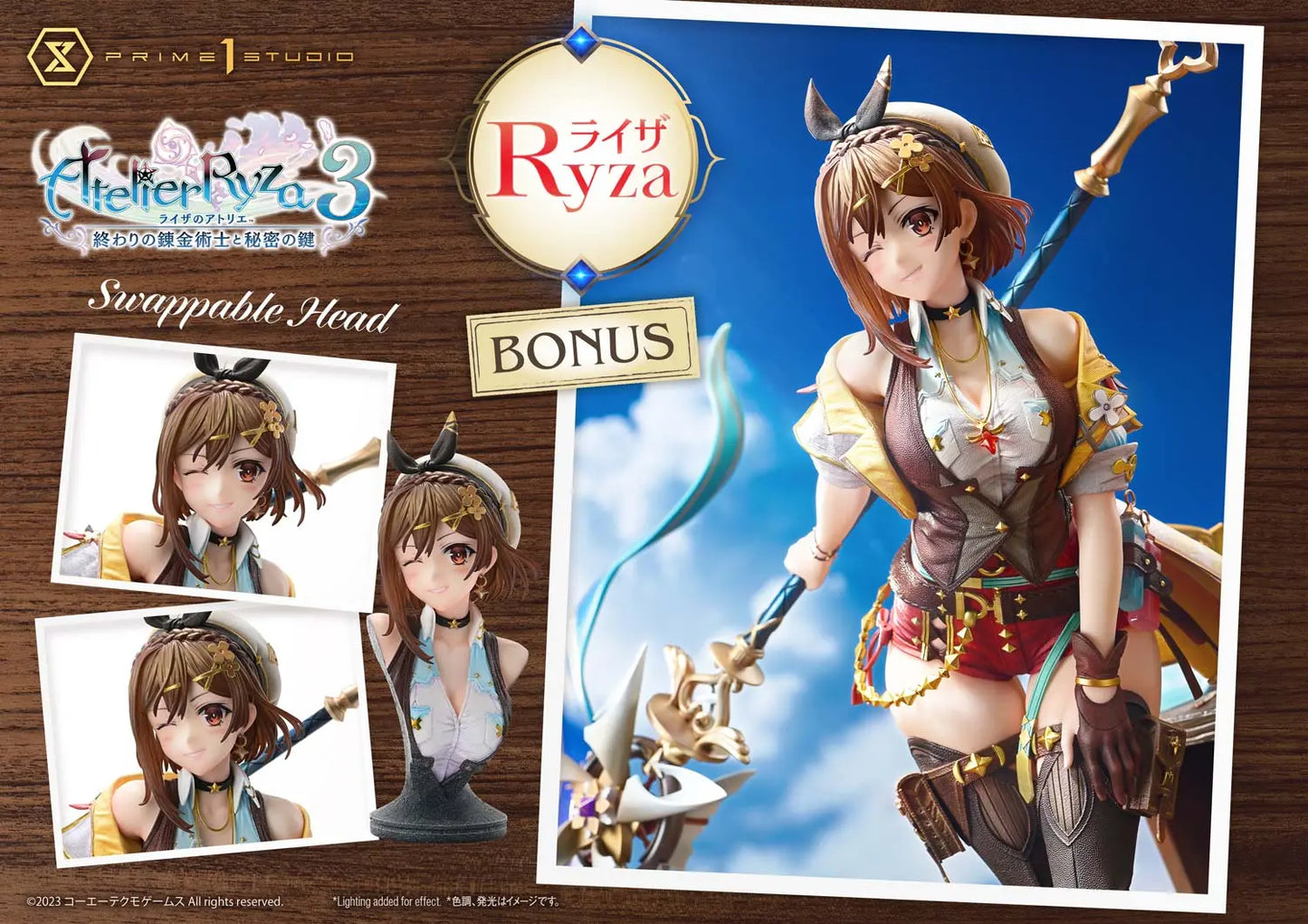 Atelier Ryza 3: Alchemist of the End & the Secret Key Prime 1 Studio Ryza (Lysaline Stout) UPMAR3-01 UPMAR3-01UT UPMAR3-01UTS 1/4 Licensed Resin Statue