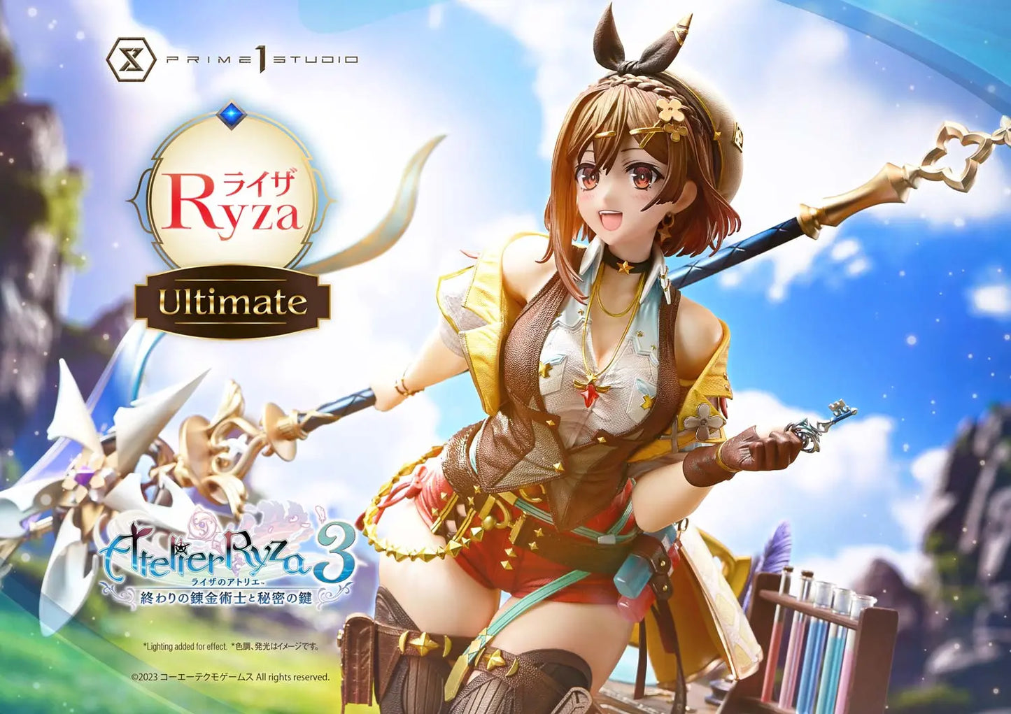 Atelier Ryza 3: Alchemist of the End & the Secret Key Prime 1 Studio Ryza (Lysaline Stout) UPMAR3-01 UPMAR3-01UT UPMAR3-01UTS 1/4 Licensed Resin Statue