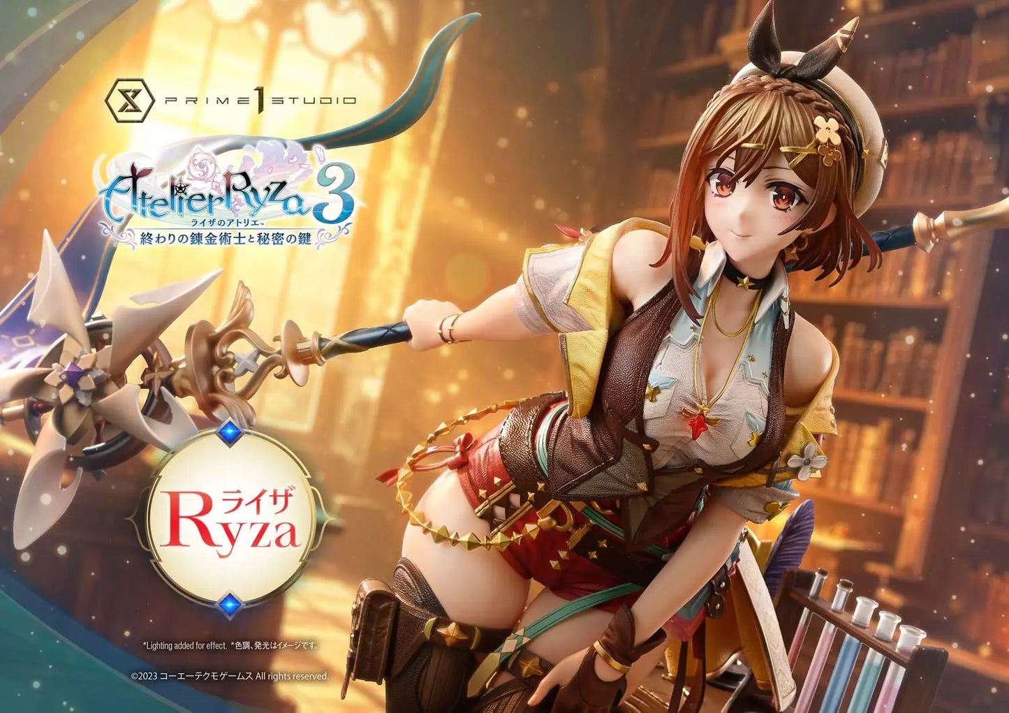 Atelier Ryza 3: Alchemist of the End & the Secret Key Prime 1 Studio Ryza (Lysaline Stout) UPMAR3-01 UPMAR3-01UT UPMAR3-01UTS 1/4 Licensed Resin Statue