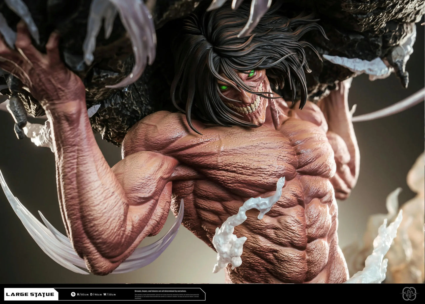 Attack On Titan Hertz Studio Eren Jaeger Blocks the Gate Resin Statue