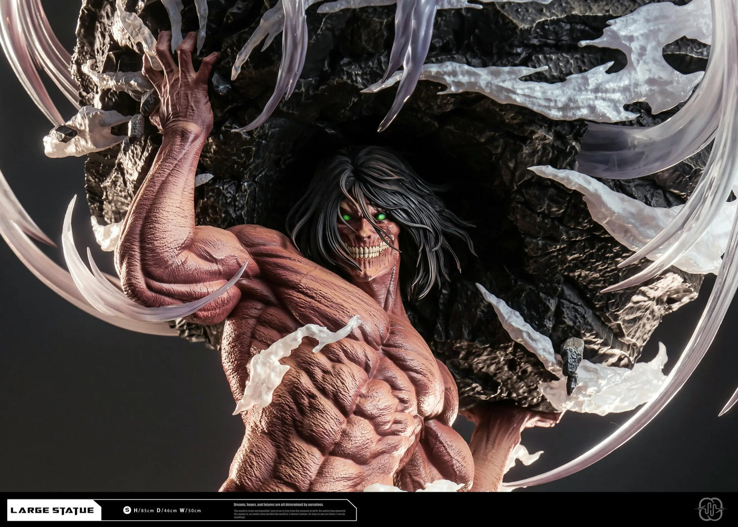 Attack On Titan Hertz Studio Eren Jaeger Blocks the Gate Resin Statue