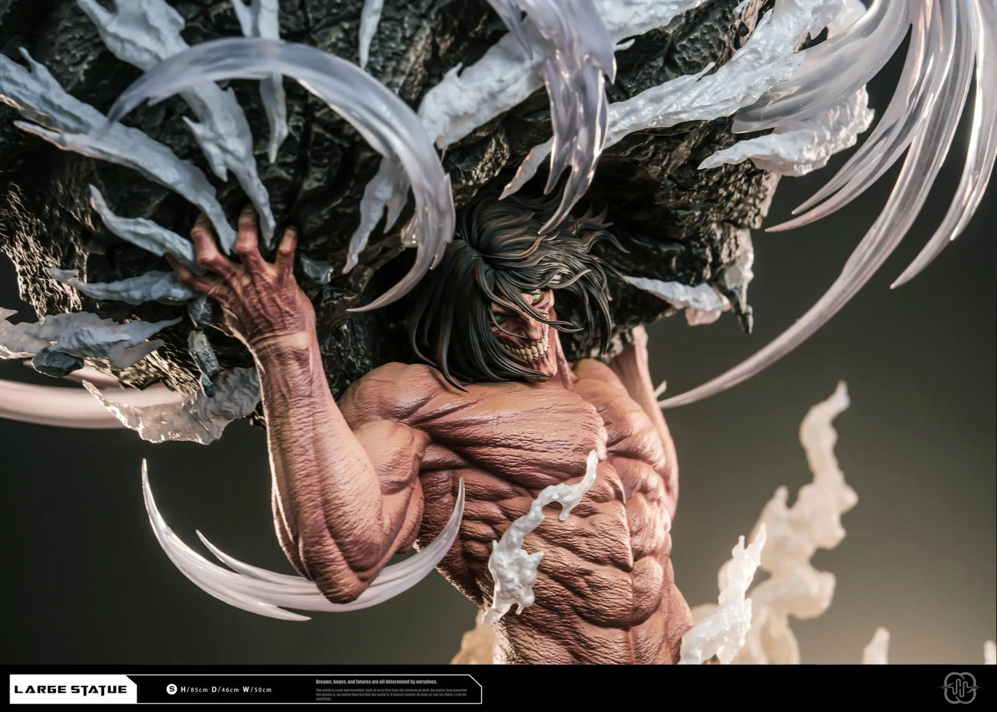 Attack On Titan Hertz Studio Eren Jaeger Blocks the Gate Resin Statue