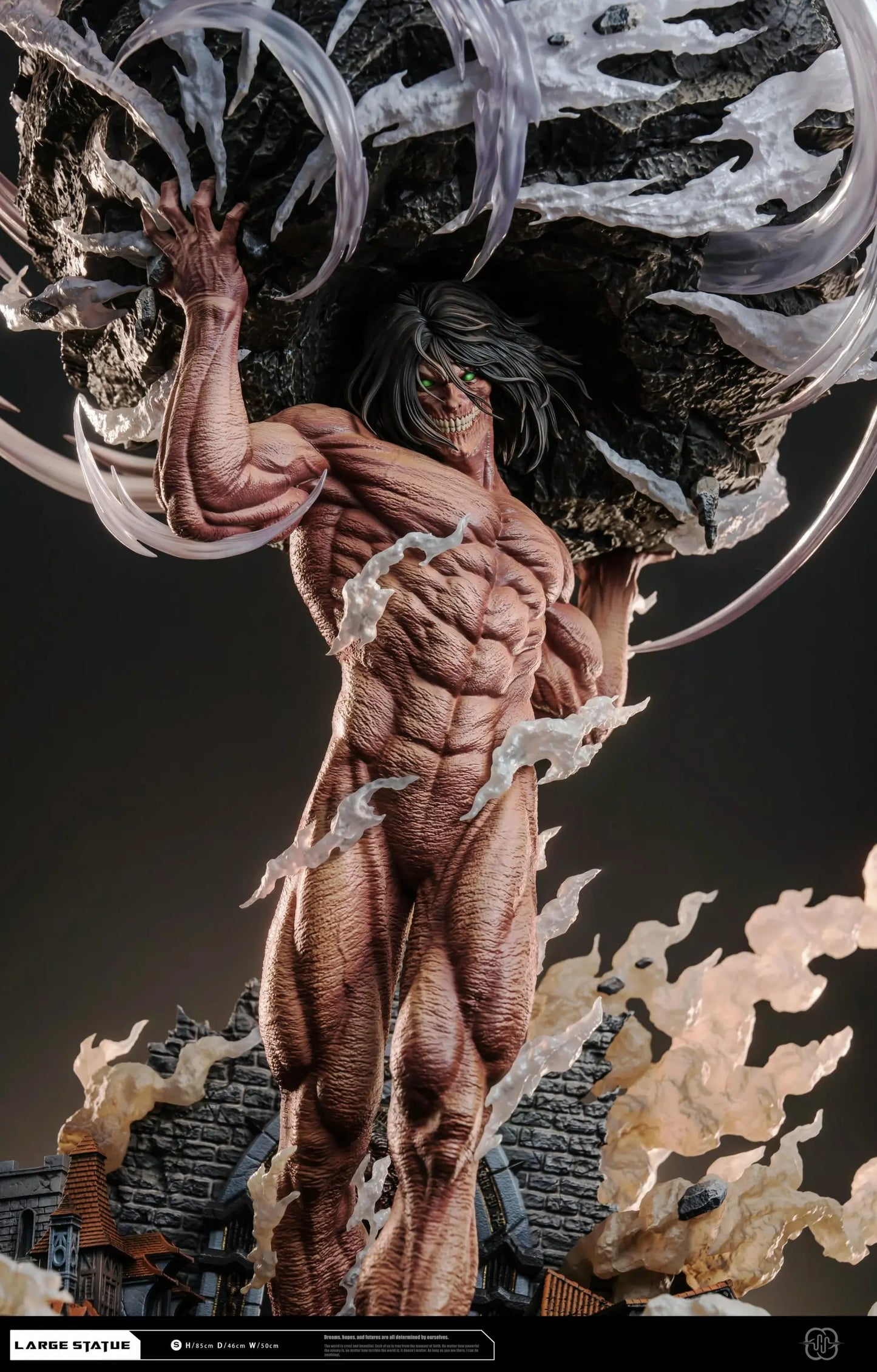 Attack On Titan Hertz Studio Eren Jaeger Blocks the Gate Resin Statue