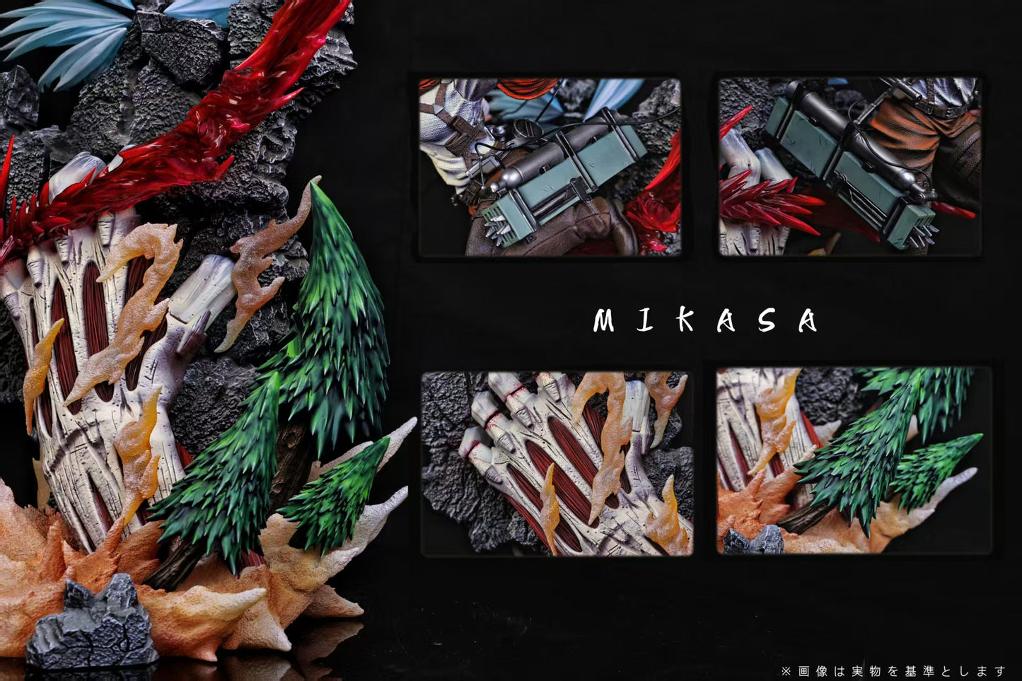 Attack On Titan Cedar Studio Mikasa Ackerman 1/6 Resin Statue