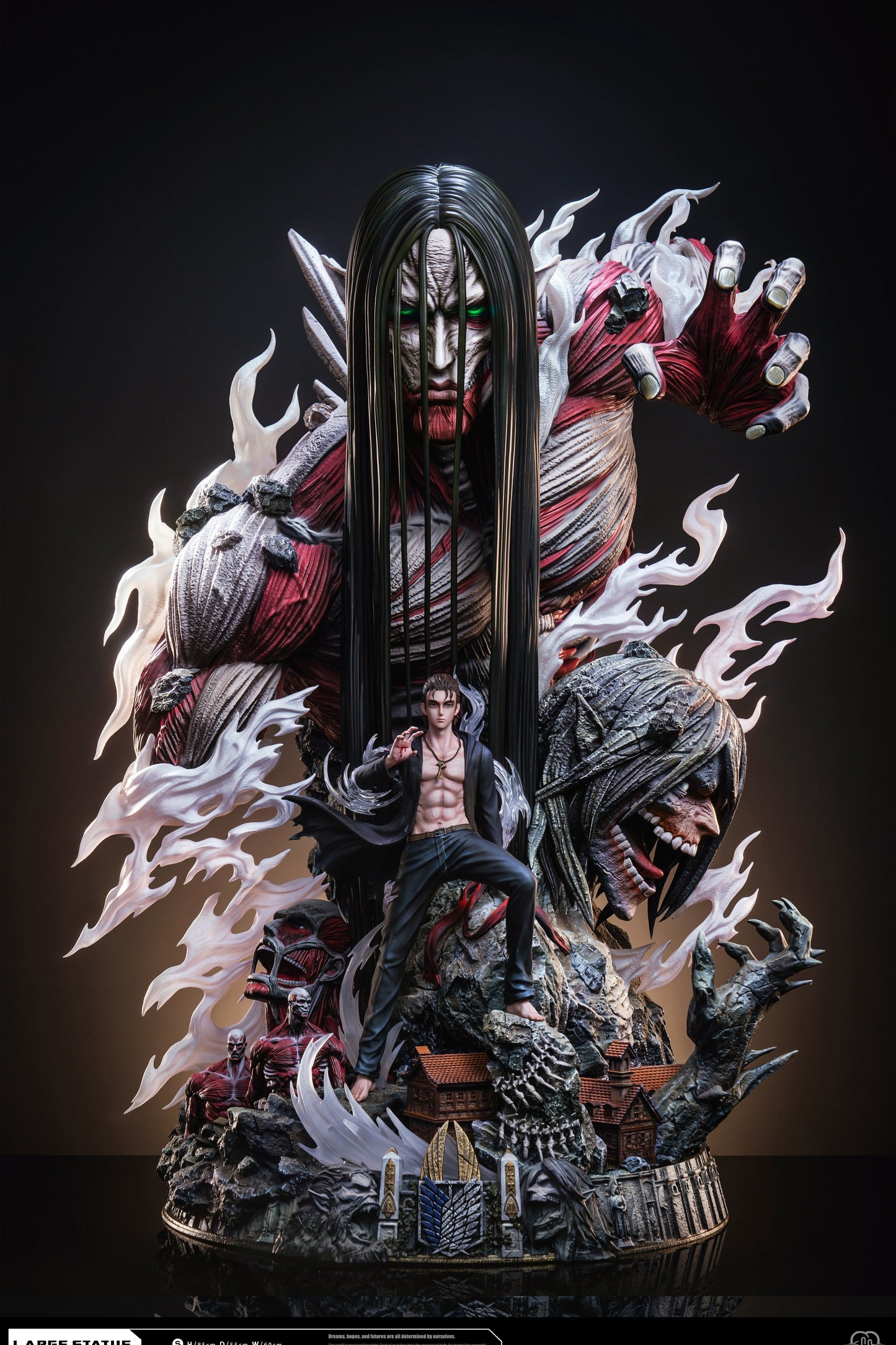 Attack On Titan Hertz Studio Eren Jaeger Resin Statue