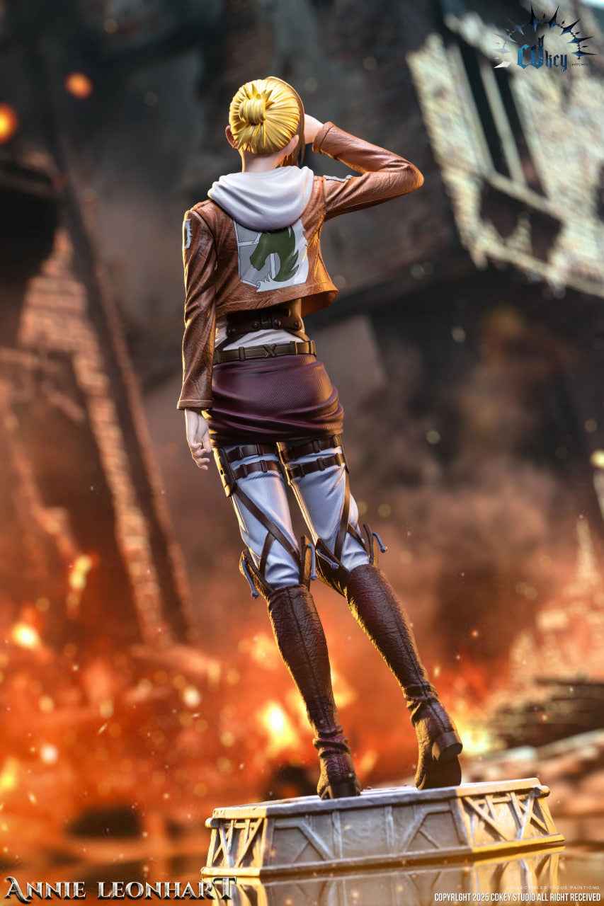 Attack on Titan Cdkey Studio Annie Leonhart Resin Statue