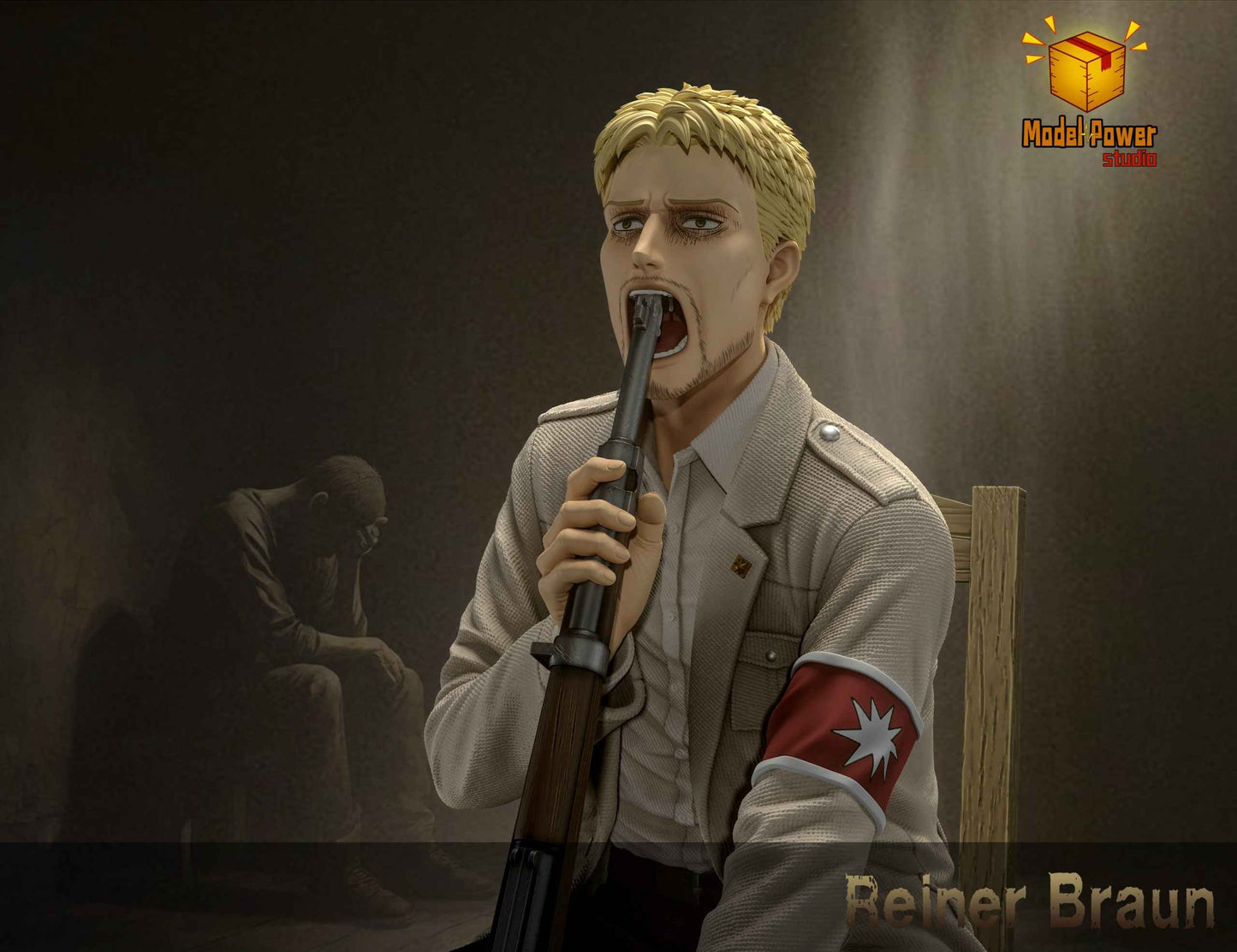 Attack on Titan Model Power Studio Reiner Braun Resin Statue - Santoryu Resins Collectors