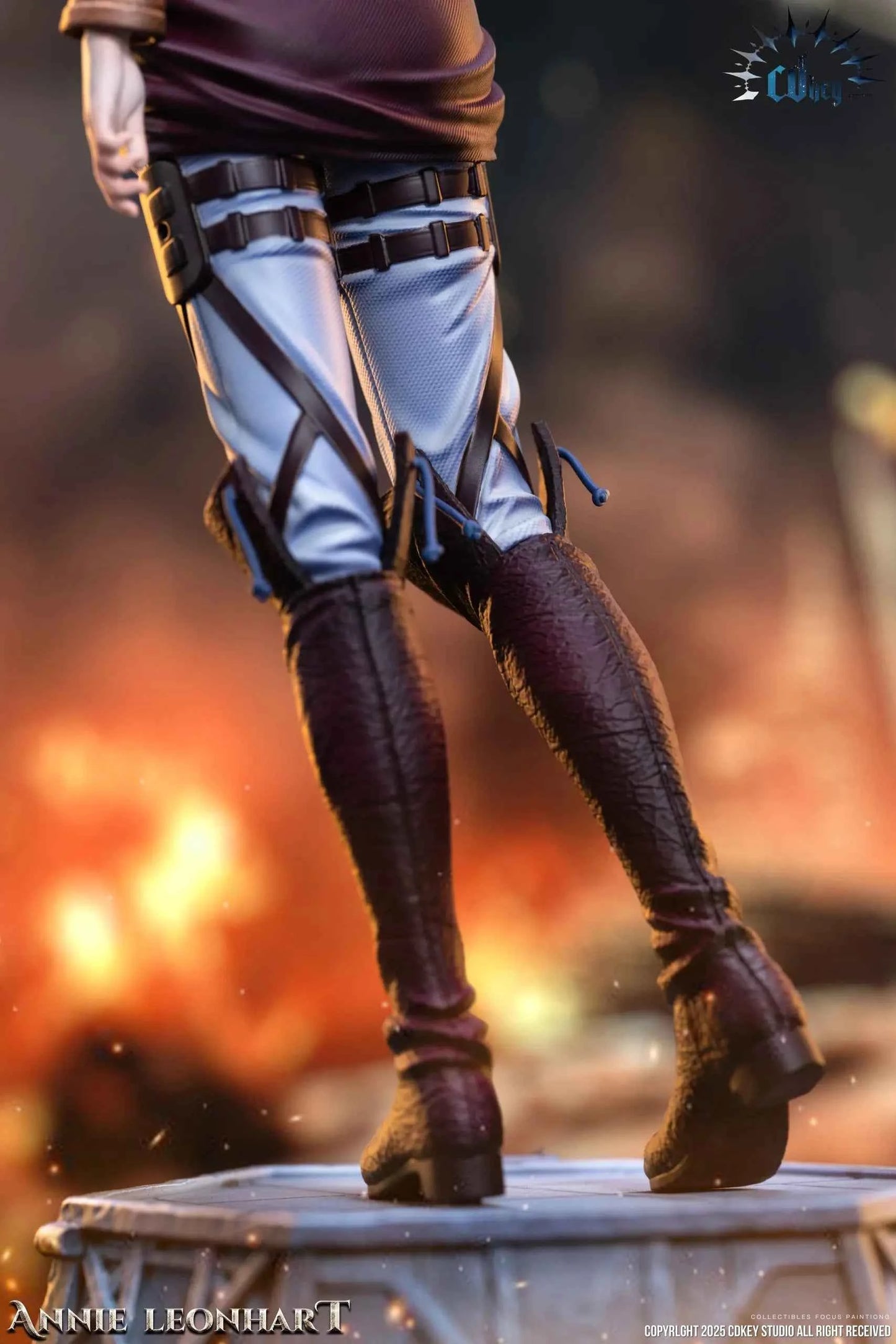 Attack on Titan Cdkey Studio Annie Leonhart Resin Statue