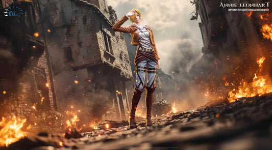Attack on Titan Cdkey Studio Annie Leonhart Resin Statue