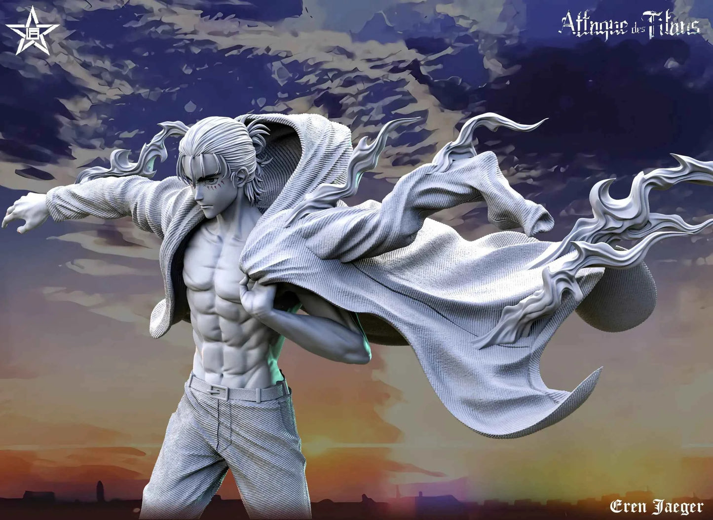 Attack on Titan Craftsman Studio Eren Jaeger Resin Statue