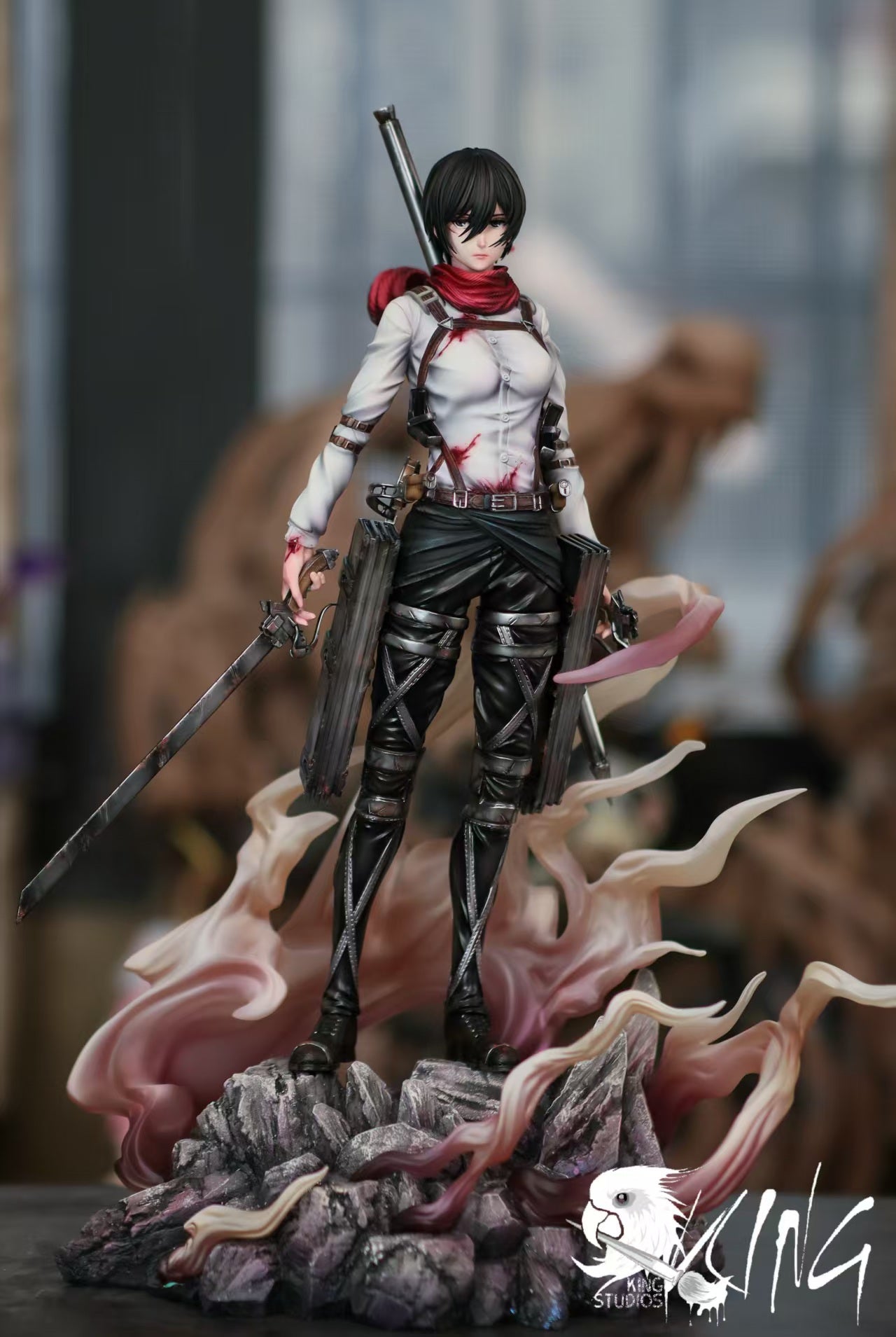 Attack on Titan LT Studio Mikasa Ackerman Resin Statue