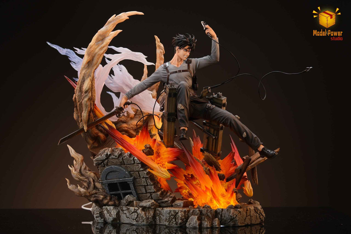 Attack on Titan ~ Model Power Studio ~ Levi Ackerman ~ Resin Statue - Santoryu Resins Collectors