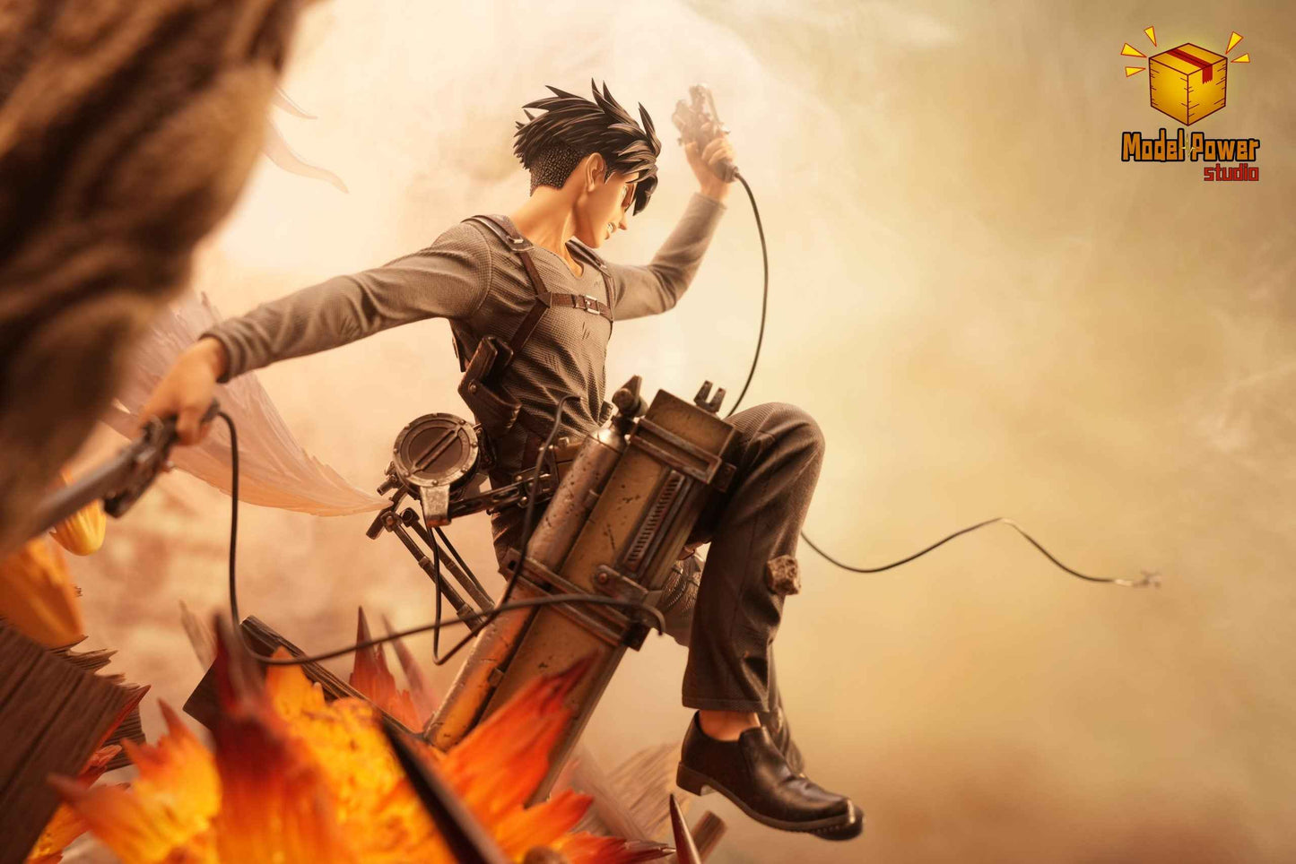 Attack on Titan ~ Model Power Studio ~ Levi Ackerman ~ Resin Statue - Santoryu Resins Collectors