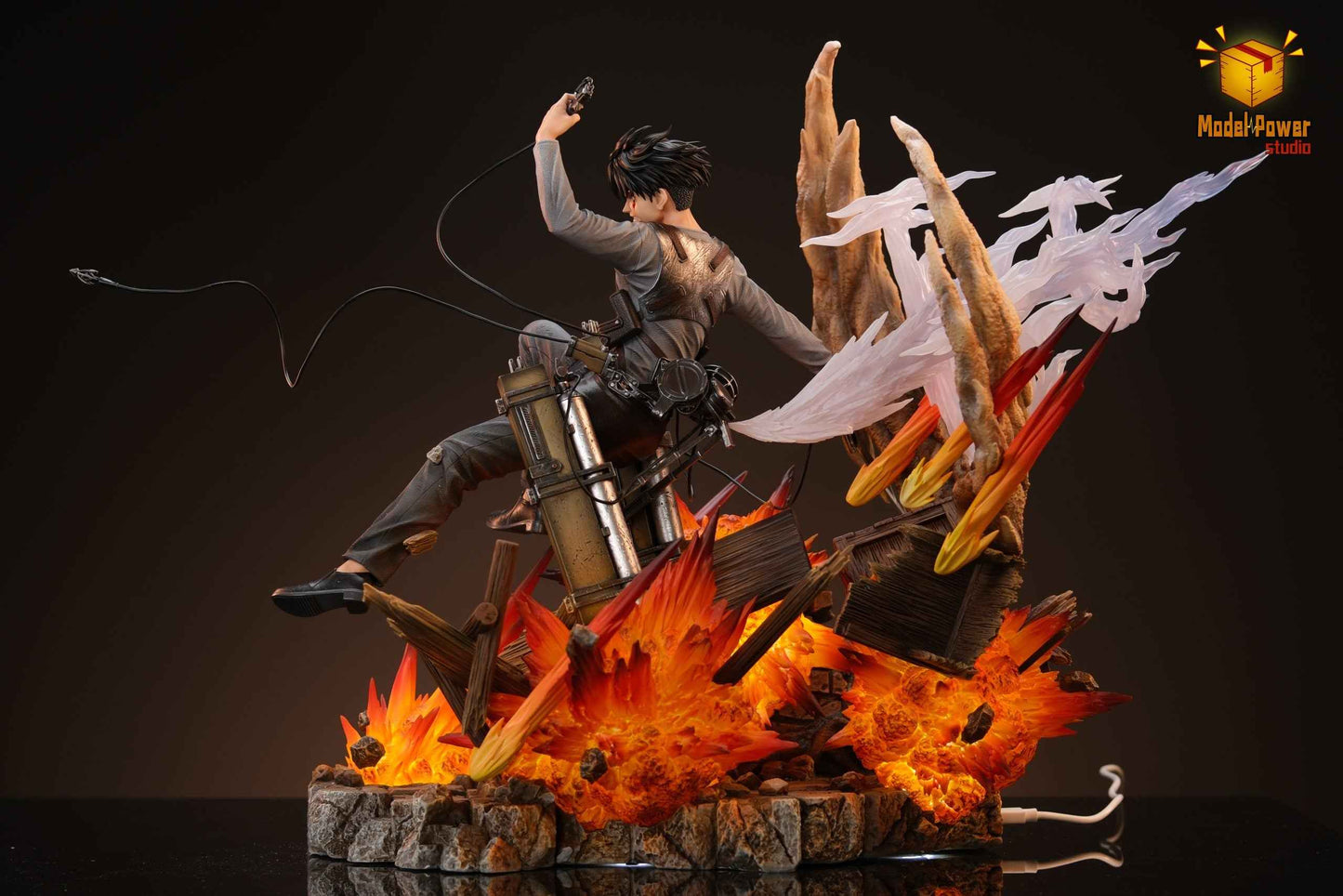 Attack on Titan ~ Model Power Studio ~ Levi Ackerman ~ Resin Statue - Santoryu Resins Collectors