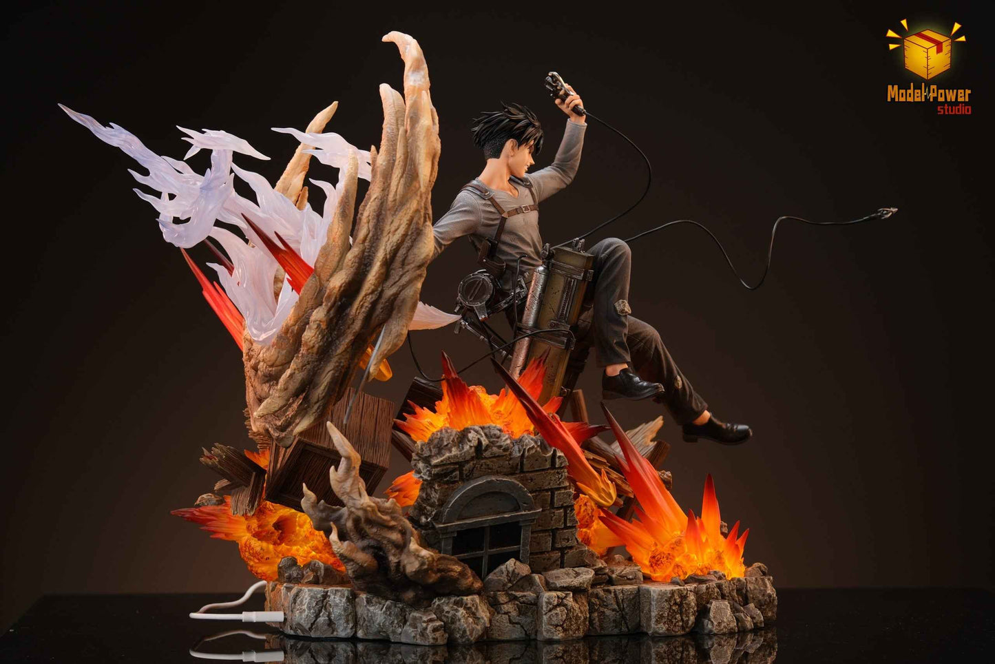 Attack on Titan ~ Model Power Studio ~ Levi Ackerman ~ Resin Statue - Santoryu Resins Collectors