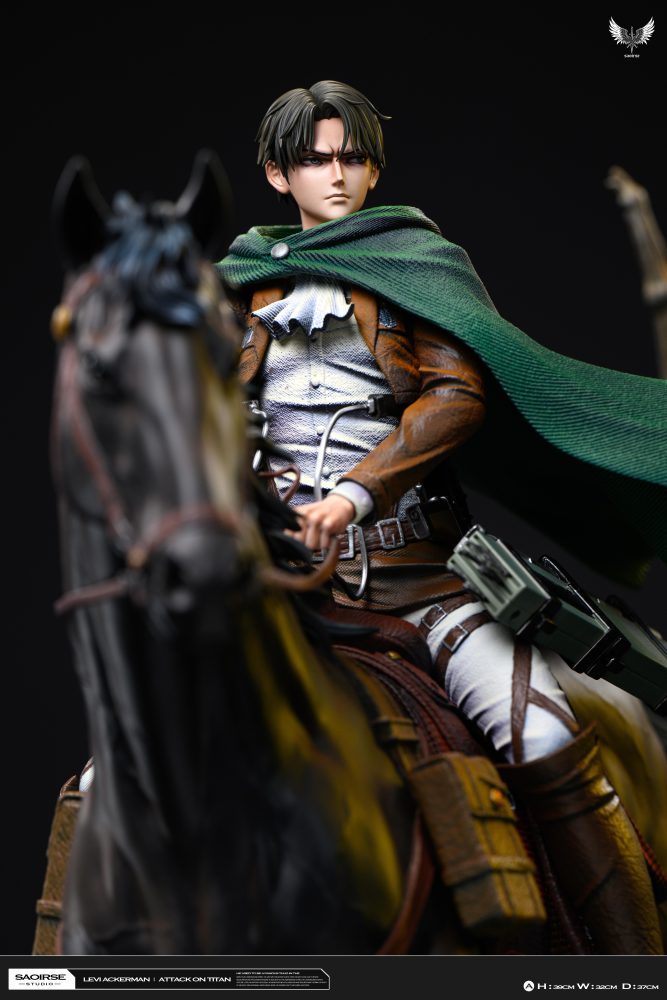 Attack on Titan Saoirse Studio Go Captain Levi Ackerman Resin Statue