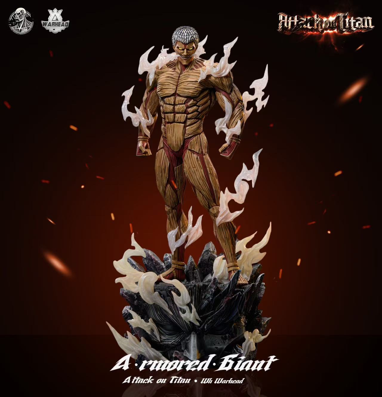 Attack on Titan Warhead Studio Armored Titan Resin Statue