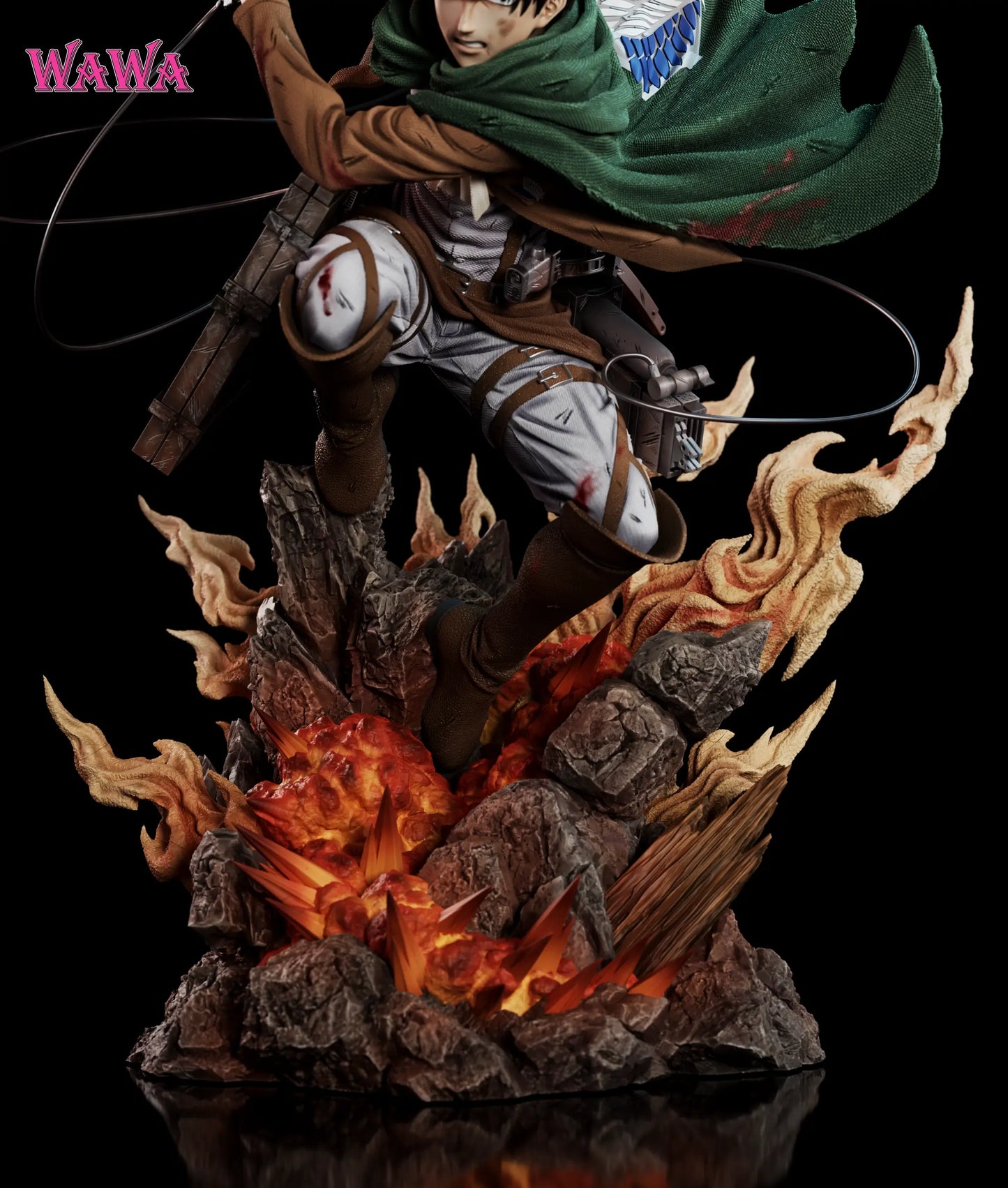 Attack on Titan Wawa Studio Levi Ackerman Resin Statue