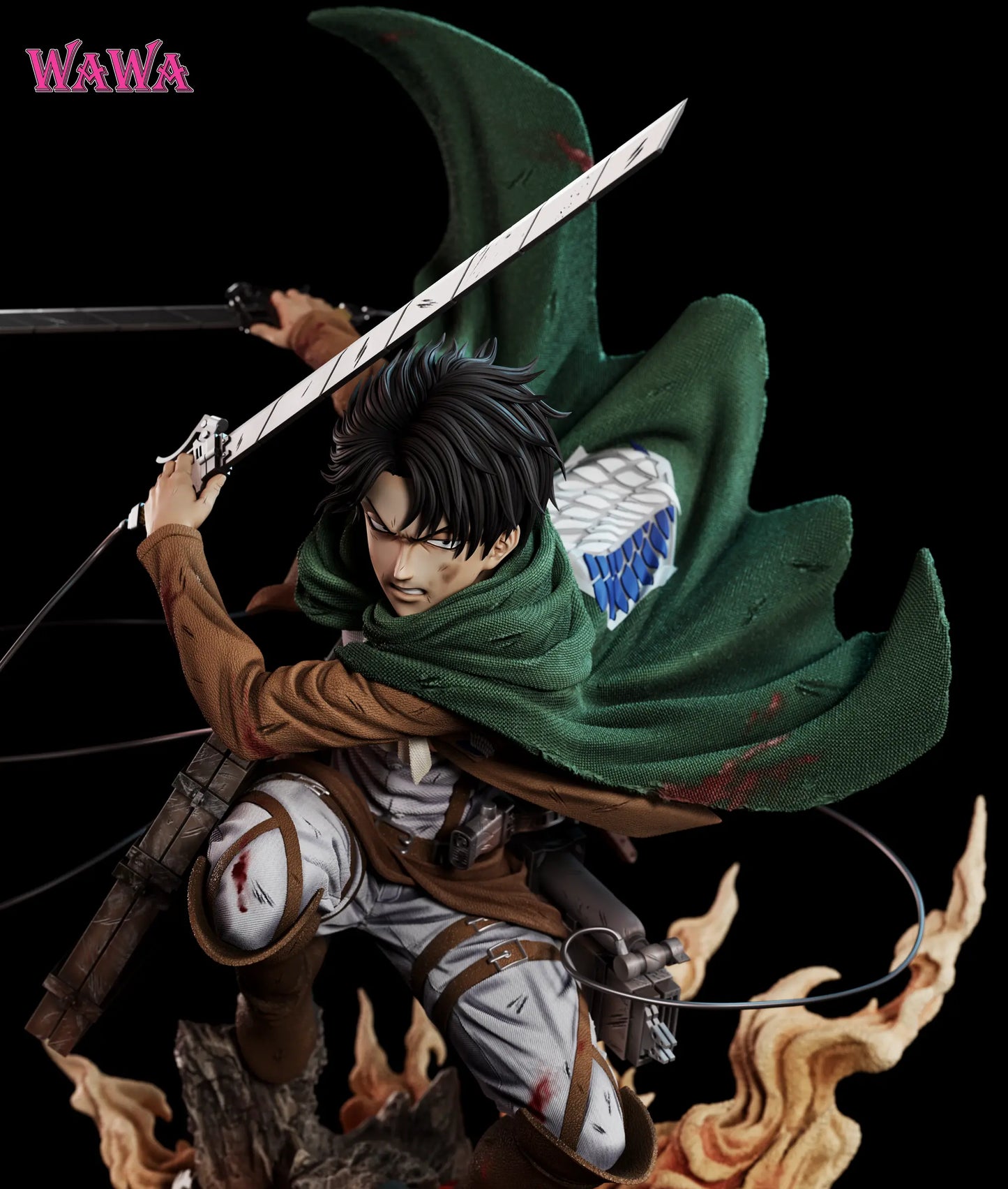 Attack on Titan Wawa Studio Levi Ackerman Resin Statue