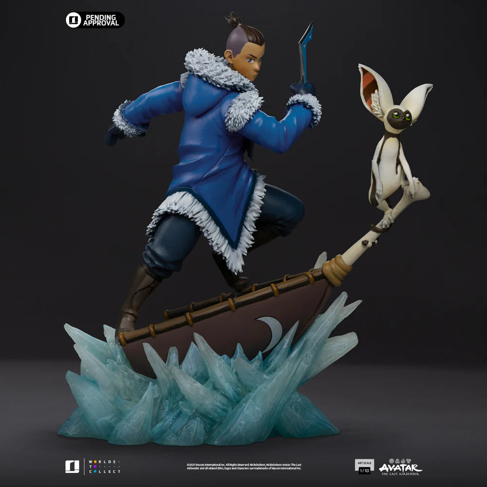 Avatar Iron Studio The Last Airbender Sokka NICKEL125025-10 Licensed Resin Statue