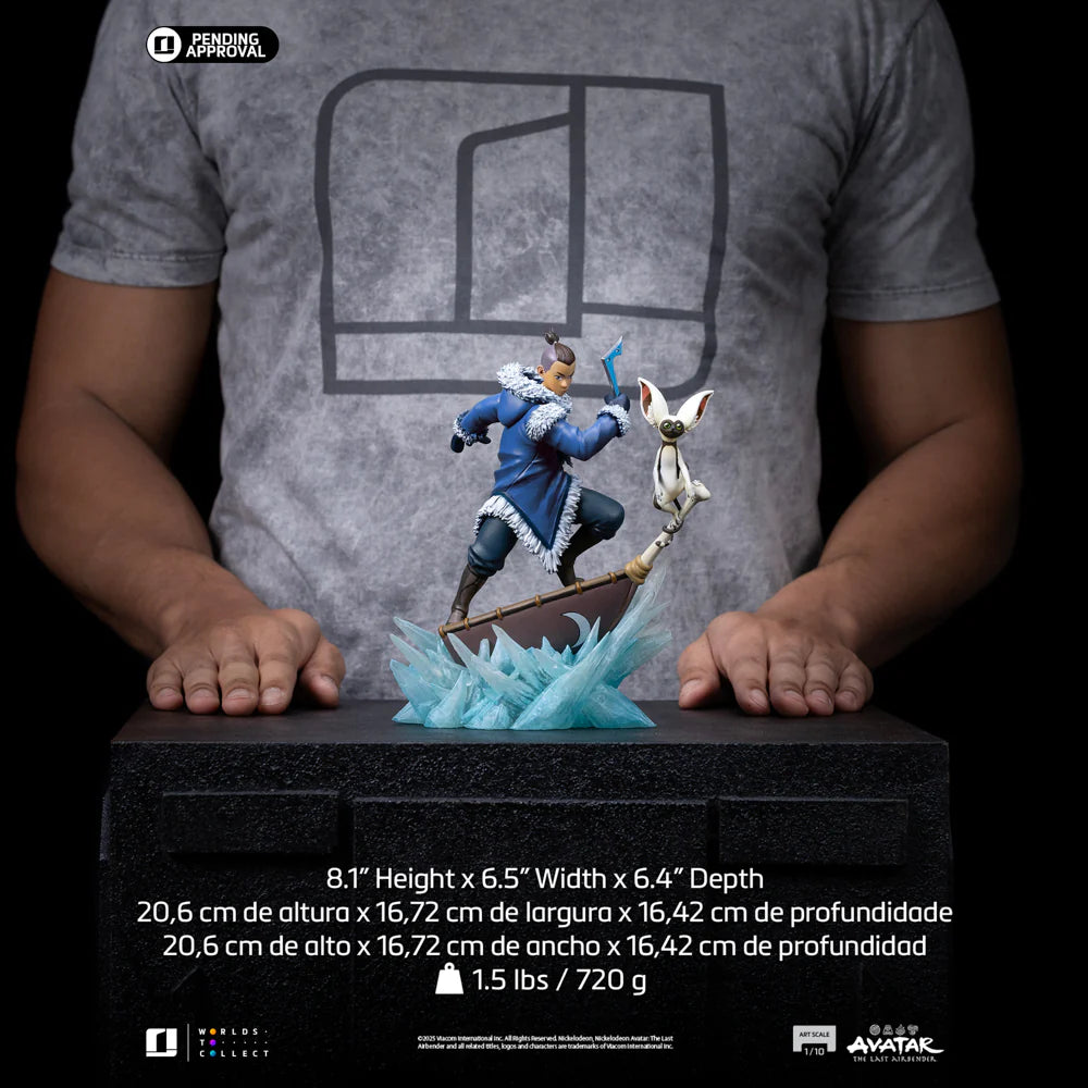 Avatar Iron Studio The Last Airbender Sokka NICKEL125025-10 Licensed Resin Statue