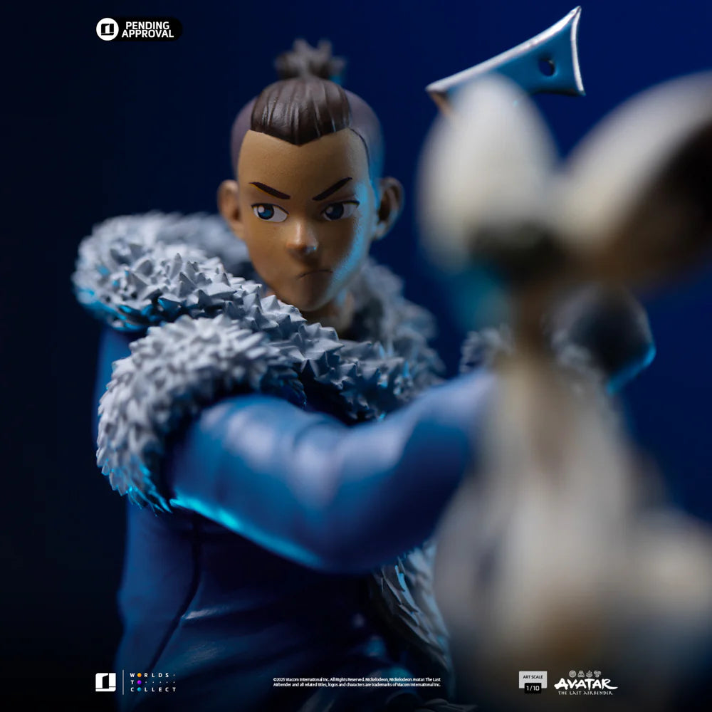 Avatar Iron Studio The Last Airbender Sokka NICKEL125025-10 Licensed Resin Statue