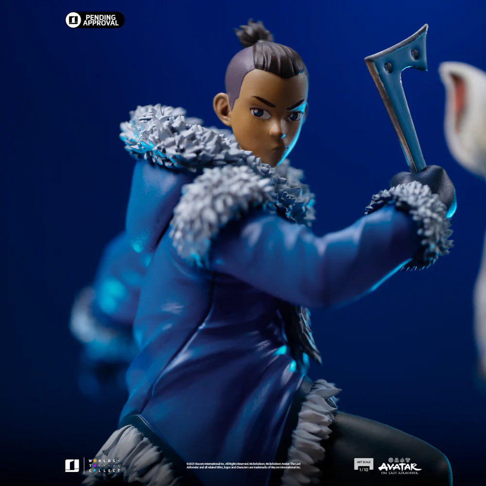 Avatar Iron Studio The Last Airbender Sokka NICKEL125025-10 Licensed Resin Statue