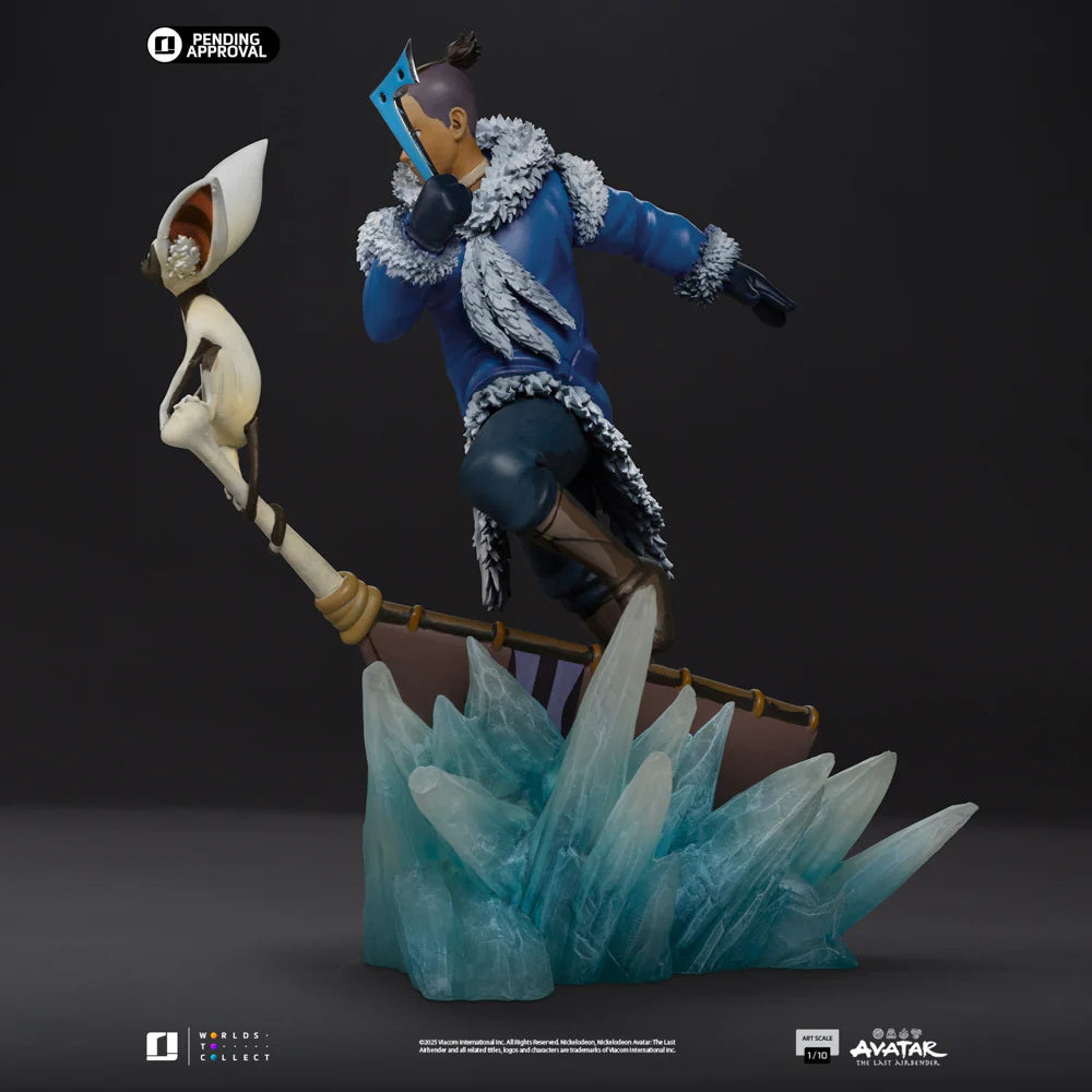 Avatar Iron Studio The Last Airbender Sokka NICKEL125025-10 Licensed Resin Statue