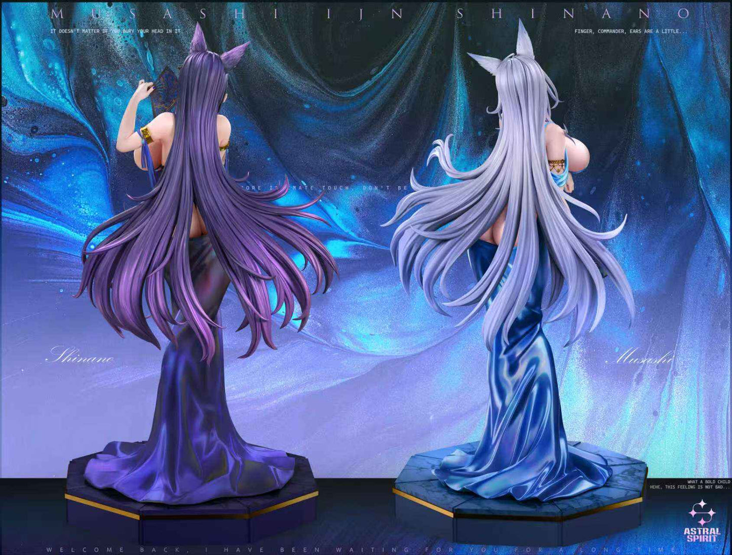 Azur Lane AstralSpirit Studio Shinano & Musashi 1/4 Resin Statue