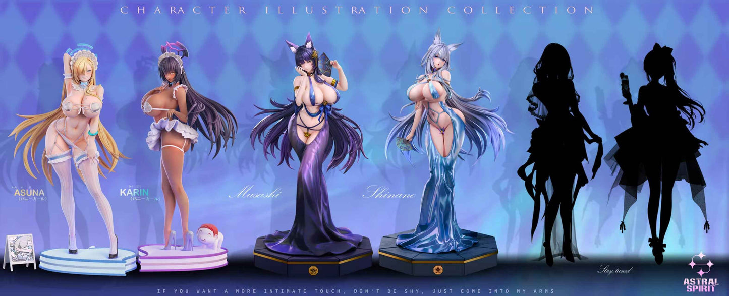 Azur Lane AstralSpirit Studio Shinano & Musashi 1/4 Resin Statue