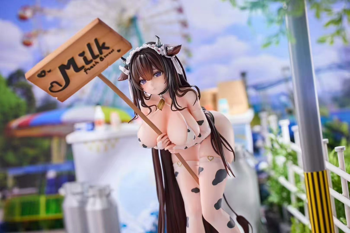 Azur Lane CircleMax Studio Kashino Cow Girl's Milk Time Resin Statue