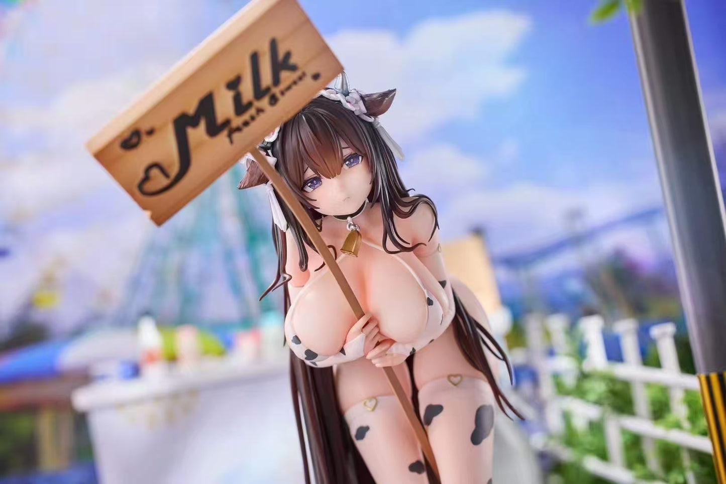 Azur Lane CircleMax Studio Kashino Cow Girl's Milk Time Resin Statue