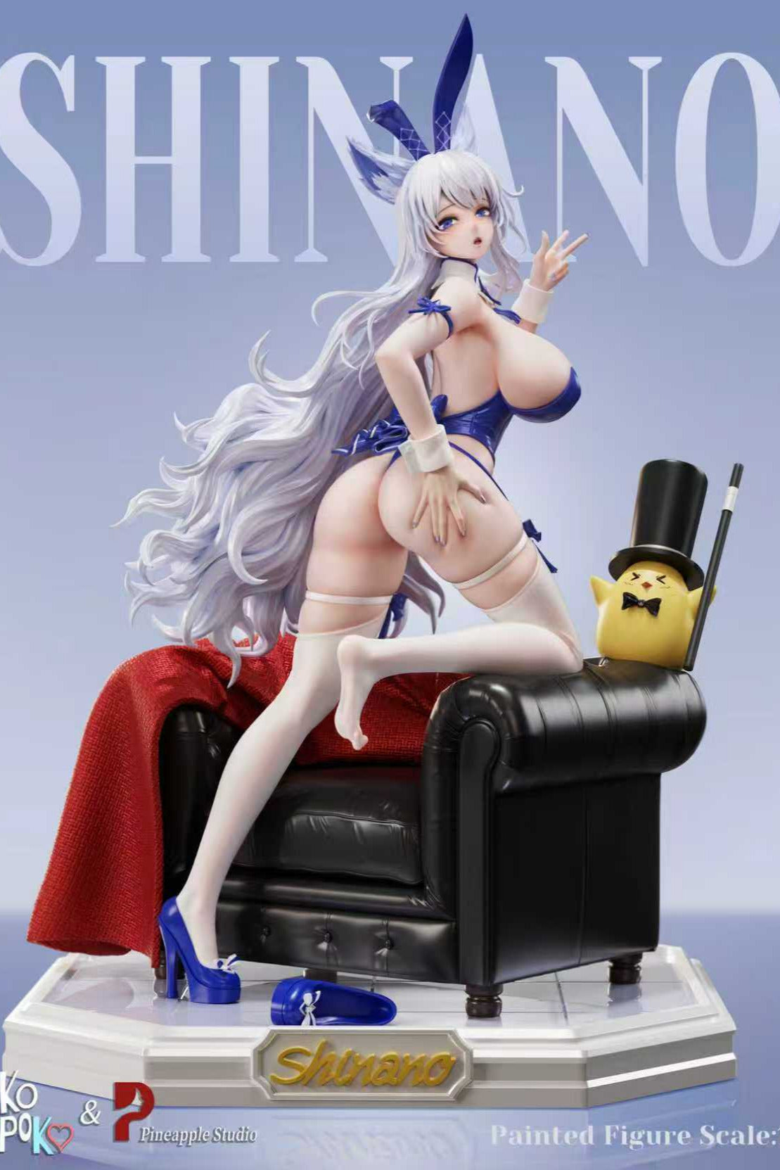 Azur Lane Pineapple & POKO POKO Studio Shinano & Musashi Resin Statue