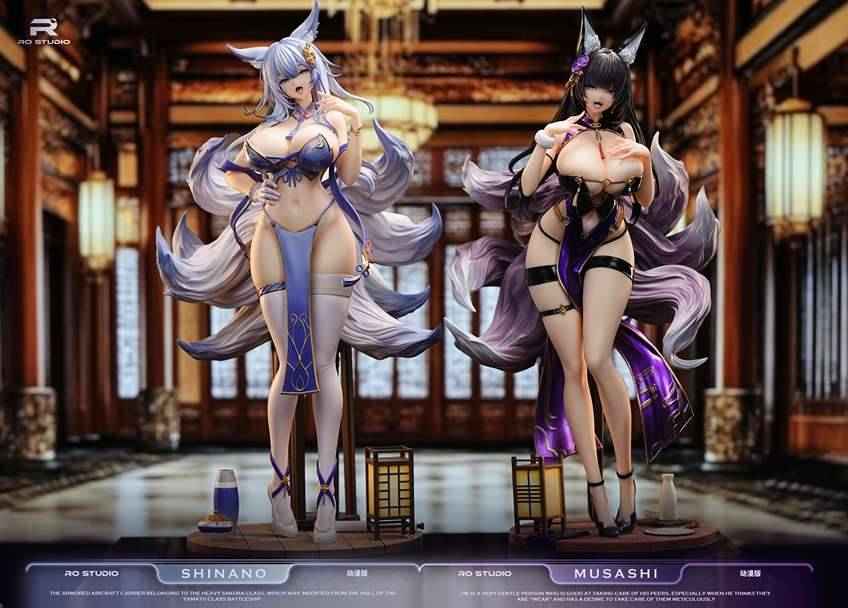 Azur Lane RO Studio Shinano & Musashi 1/4 Resin Statue
