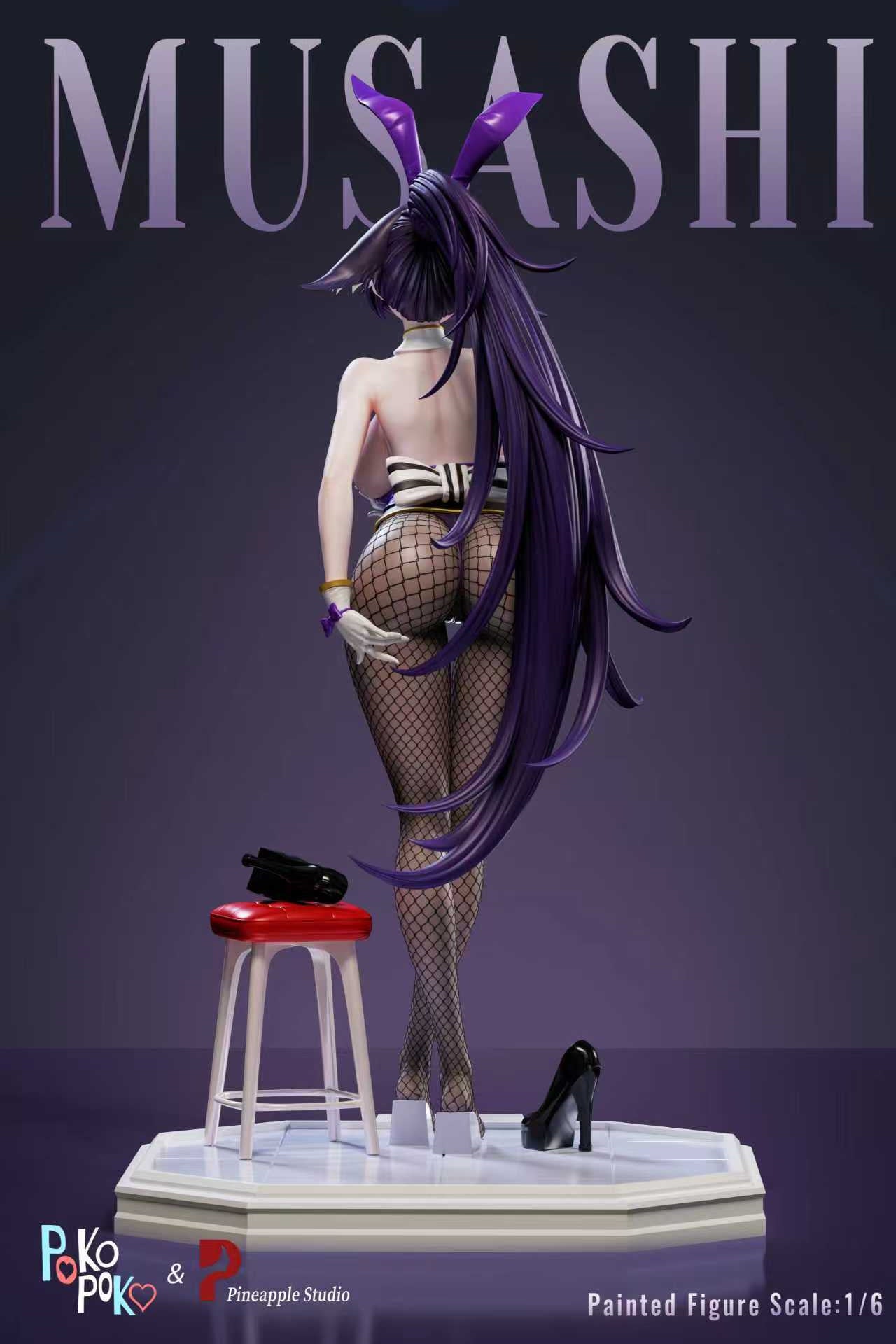 Azur Lane Pineapple & POKO POKO Studio Shinano & Musashi Resin Statue