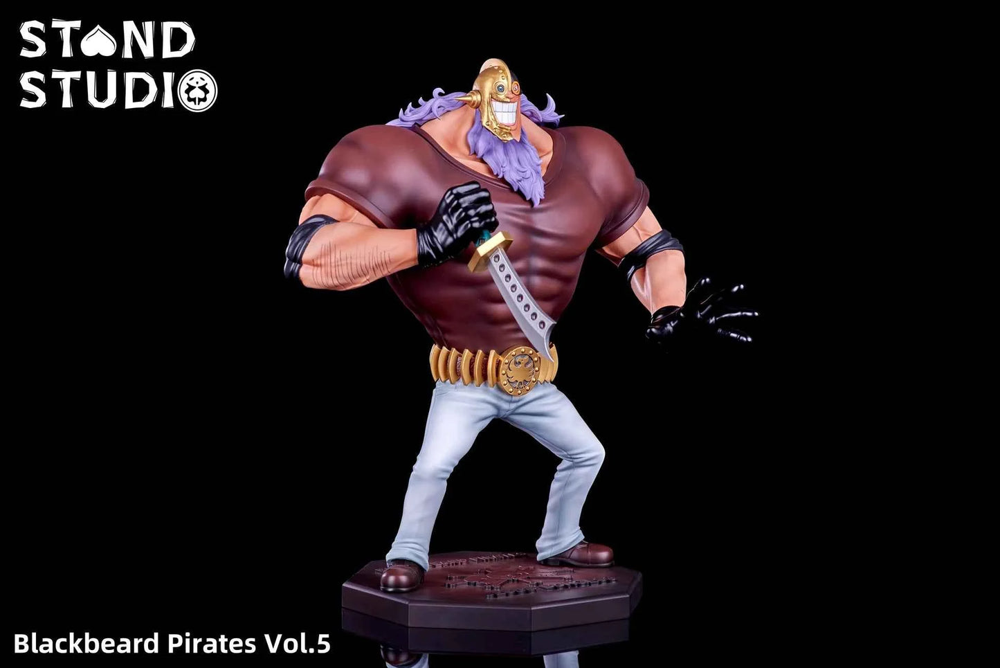 One Piece ~ Stand Studio ~ Jesus Burgess ~ Resin Statue - Santoryu Resins Collectors