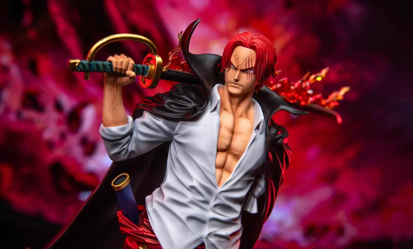 One Piece LX Studio Shanks V2 Resin Statue - Santoryu Resins Collectors