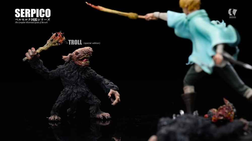 Berserk BIHS Studio Serpico's Battle With The Beast of Darkness Desktop Collection Vol. 3 Resin Statue