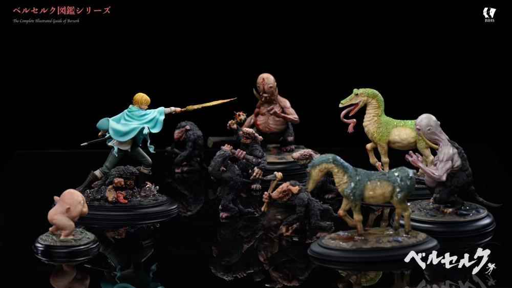 Berserk BIHS Studio Serpico's Battle With The Beast of Darkness Desktop Collection Vol. 3 Resin Statue