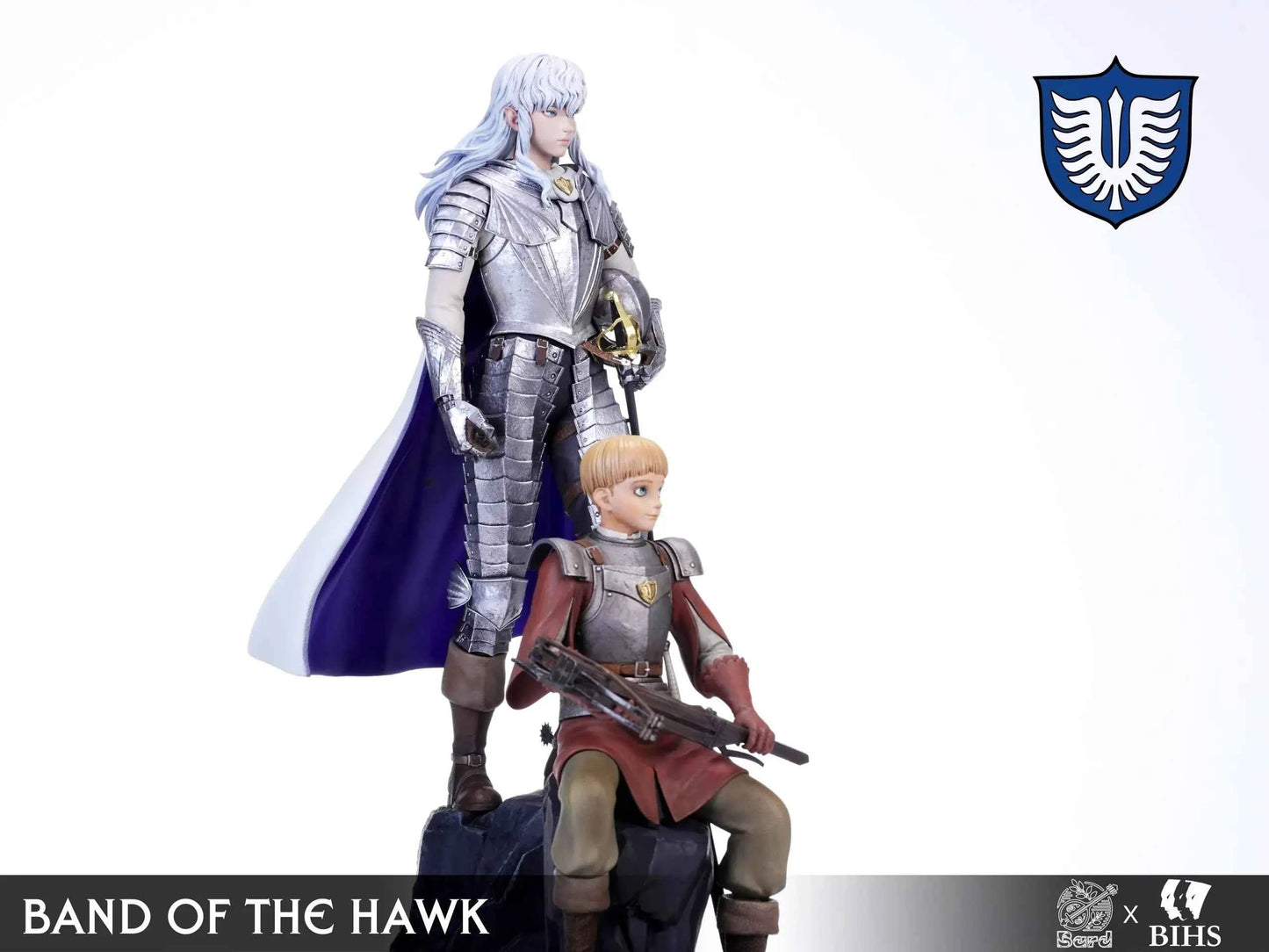 Berserk Bard & Bihs Studio Griffith & Rickert Resin Statue