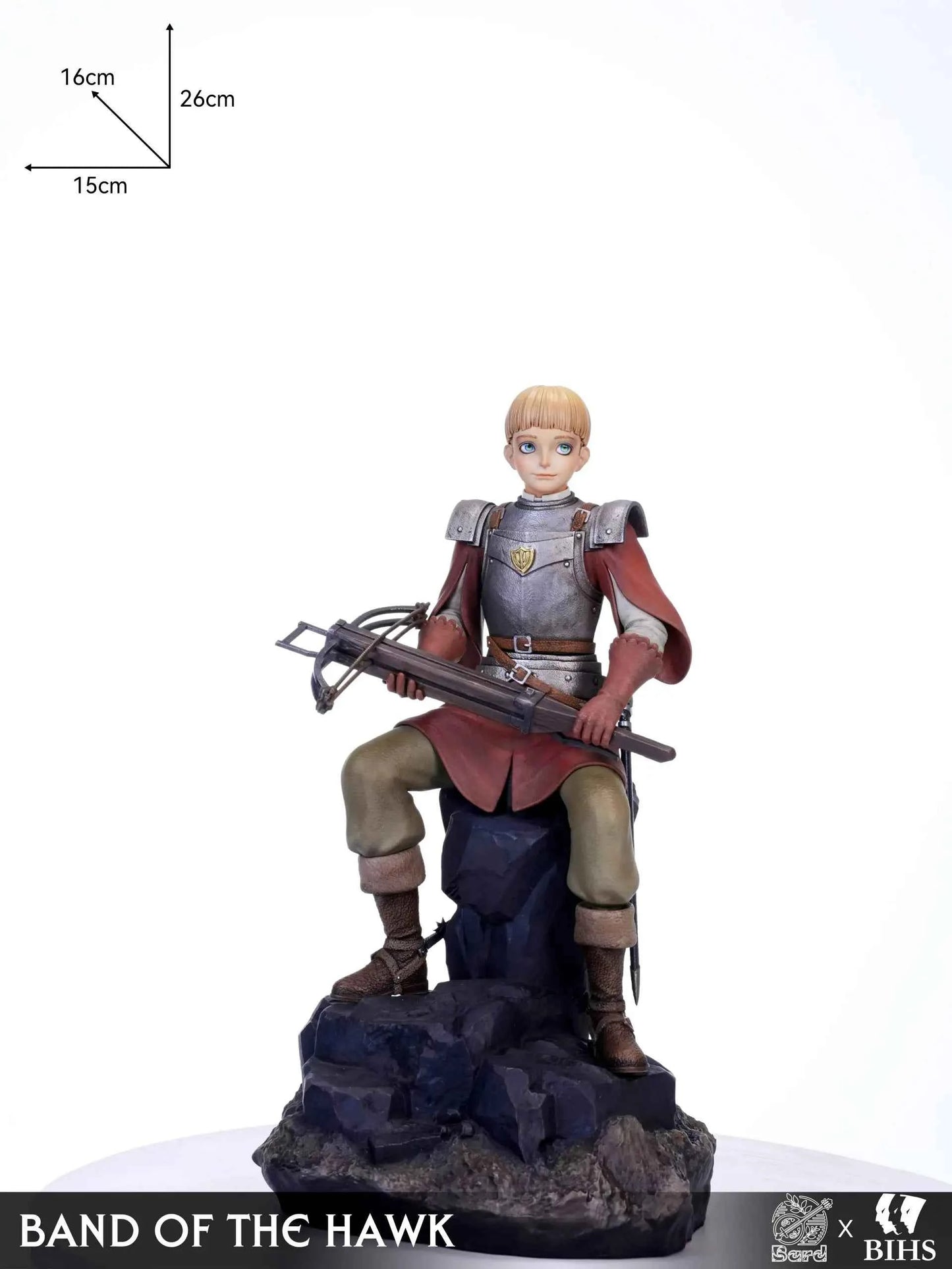 Berserk Bard & Bihs Studio Griffith & Rickert Resin Statue