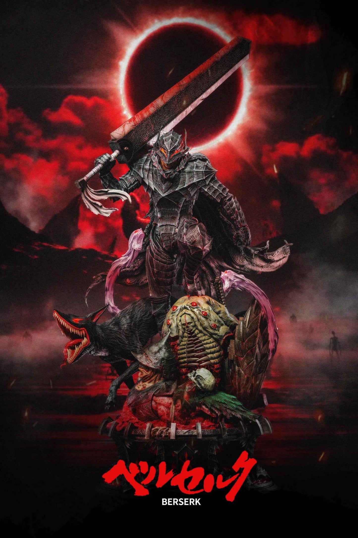 Berserk Dream Boat Studio & Apex Studio Guts Resin Statue