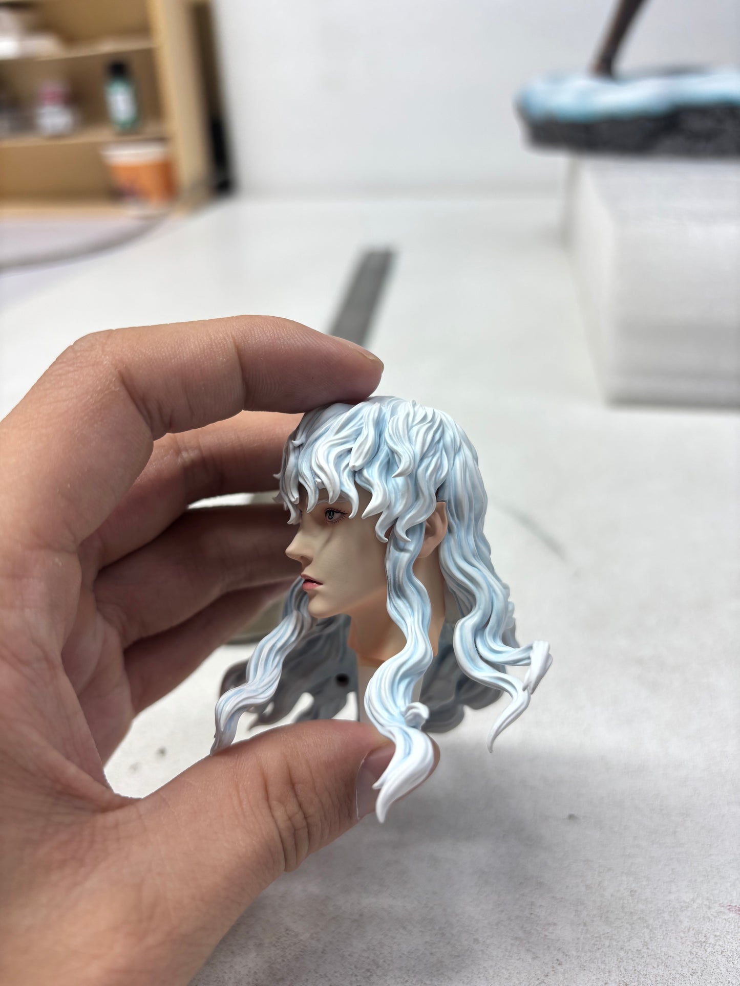 Berserk IRON ELEVEN Studio Snowy Farewell: Guts & Griffith Resin Statue