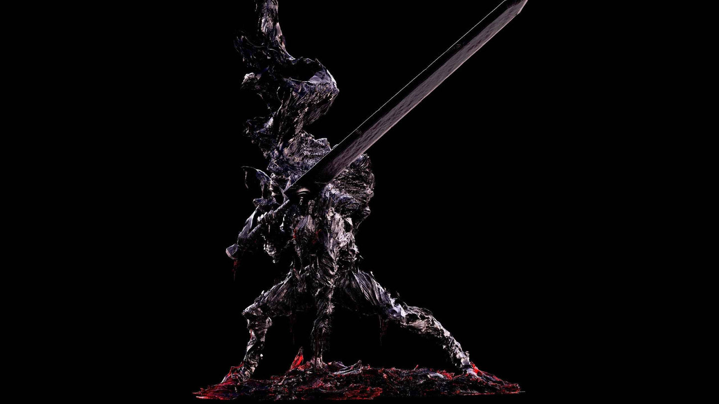 Berserk Iron Curtain Studio Guts Berserker Armor Resin Statue
