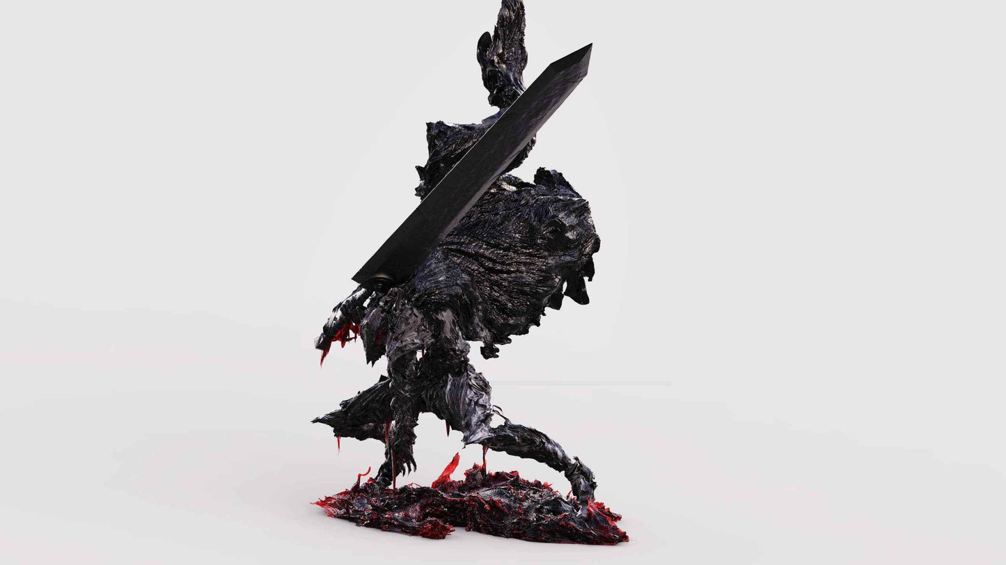 Berserk Iron Curtain Studio Guts Berserker Armor Resin Statue