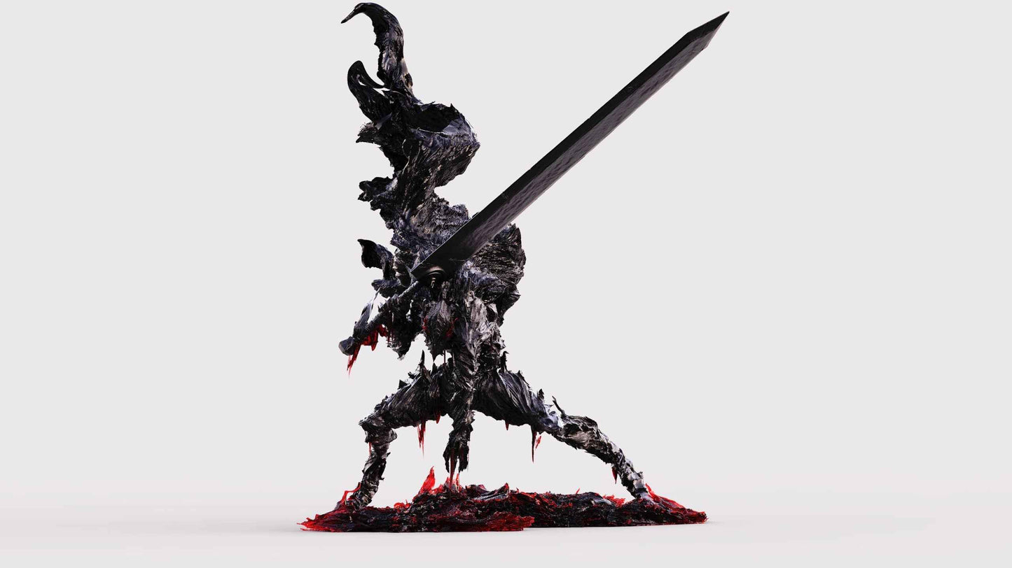 Berserk Iron Curtain Studio Guts Berserker Armor Resin Statue