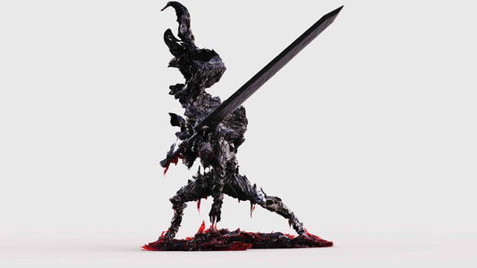 Berserk Iron Curtain Studio Guts Berserker Armor Resin Statue