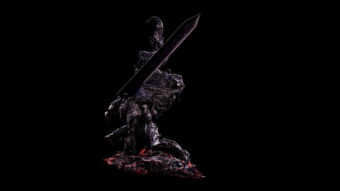 Berserk Iron Curtain Studio Guts Berserker Armor Resin Statue